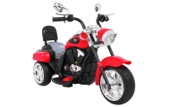 Elektrinis motociklas NightBike Chopperis, Red-Elektromobiliai vaikams, Motociklai-e-vaikas