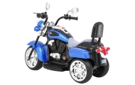 Elektrinis motociklas NightBike Chopperis, Blue-Elektromobiliai vaikams, Motociklai-e-vaikas