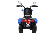 Elektrinis motociklas NightBike Chopperis, Blue-Elektromobiliai vaikams, Motociklai-e-vaikas
