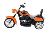 Elektrinis motociklas NightBike Chopperis, Orange-Elektromobiliai vaikams, Motociklai-e-vaikas