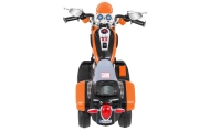 Elektrinis motociklas NightBike Chopperis, Orange-Elektromobiliai vaikams, Motociklai-e-vaikas