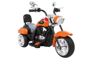 Elektrinis motociklas NightBike Chopperis, Orange-Elektromobiliai vaikams, Motociklai-e-vaikas