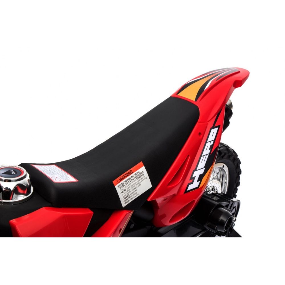 Elektrinis motociklas Cross bike, Red-Elektromobiliai vaikams, Motociklai-e-vaikas