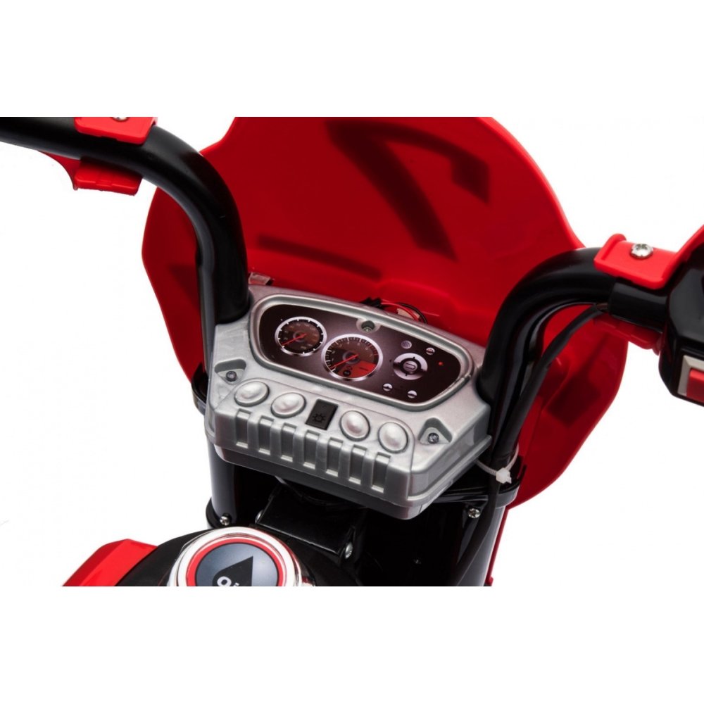 Elektrinis motociklas Cross bike, Red-Elektromobiliai vaikams, Motociklai-e-vaikas