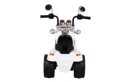 Elektrinis motociklas Hot Chopper, White-Elektromobiliai vaikams, Motociklai-e-vaikas