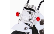 Elektrinis motociklas Hot Chopper, White-Elektromobiliai vaikams, Motociklai-e-vaikas