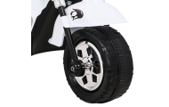 Elektrinis motociklas Hot Chopper, White-Elektromobiliai vaikams, Motociklai-e-vaikas