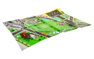 Parking samochodowy dla dzieci 3+ Lądowisko helikopterów + Mata