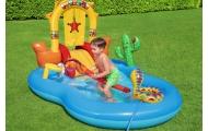 Pripučiama žaidimų aikštelė 264 x 188 x 140 cm Bestway 53118-Žaislai, Lauko žaislai, Baseinai, Pripučiami baseinai-e-vaikas