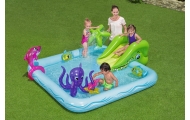 Pripučiama žaidimų aikštelė Akvariumas 239x206x86 cm Bestway 53052-Žaislai, Lauko žaislai, Baseinai, Pripučiami baseinai-e-vaika