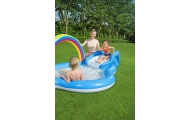 Pripučiama žaidimų aikštelė 257 x 145 x 91 cm Bestway 53092-Žaislai, Lauko žaislai, Baseinai, Pripučiami baseinai-e-vaikas