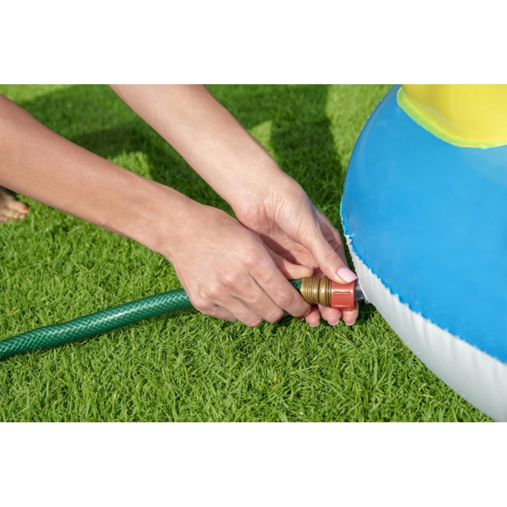 Pripučiama žaidimų aikštelė 257 x 145 x 91 cm Bestway 53092-Žaislai, Lauko žaislai, Baseinai, Pripučiami baseinai-e-vaikas