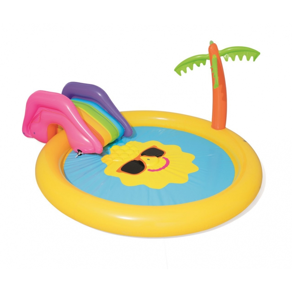 Salos žaidimų aikštelė 237 x 201 x 104 cm Bestway 53071-Žaislai, Lauko žaislai, Baseinai, Pripučiami baseinai-e-vaikas