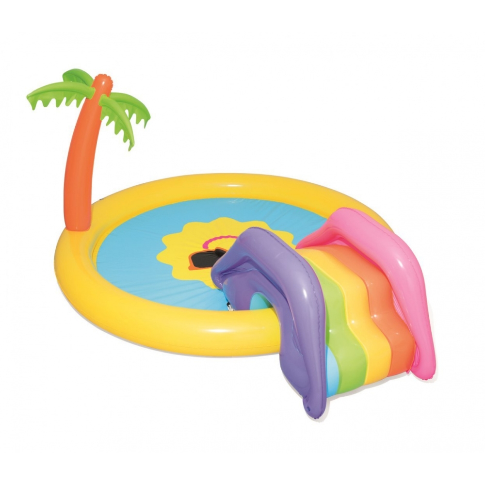 Salos žaidimų aikštelė 237 x 201 x 104 cm Bestway 53071-Žaislai, Lauko žaislai, Baseinai, Pripučiami baseinai-e-vaikas