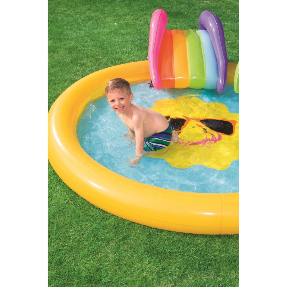 Salos žaidimų aikštelė 237 x 201 x 104 cm Bestway 53071-Žaislai, Lauko žaislai, Baseinai, Pripučiami baseinai-e-vaikas