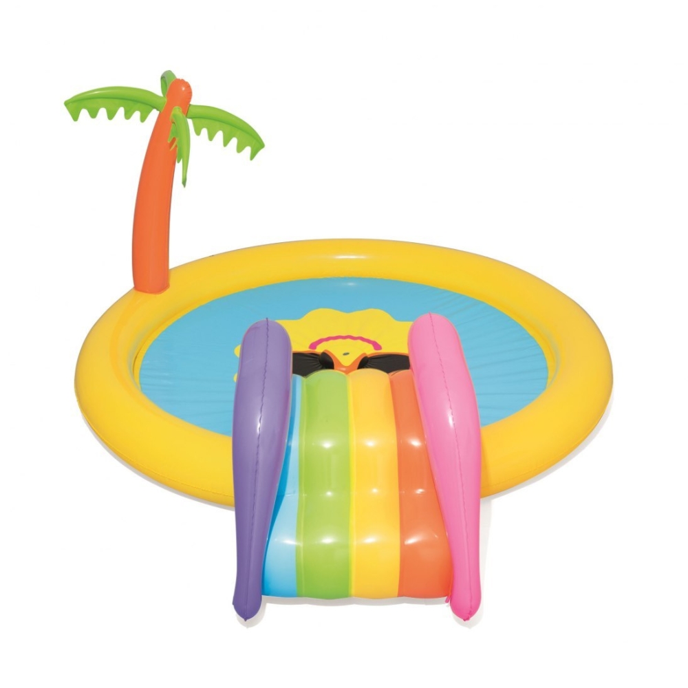 Salos žaidimų aikštelė 237 x 201 x 104 cm Bestway 53071-Žaislai, Lauko žaislai, Baseinai, Pripučiami baseinai-e-vaikas