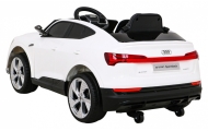 Elektromobilis Audi E-Tron Sportback 4x4, White-Elektromobiliai vaikams, Mašinos-e-vaikas