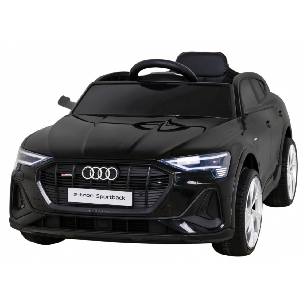 Elektromobilis Audi E-Tron Sportback 4x4, Black-Elektromobiliai vaikams, Mašinos-e-vaikas