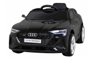 Audi E-Tron Sportback dla dzieci Czarny + Pilot + Napęd 4x4 + Wolny Start + Radio MP3 + LED