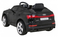 Audi E-Tron Sportback dla dzieci Czarny + Pilot + Napęd 4x4 + Wolny Start + Radio MP3 + LED