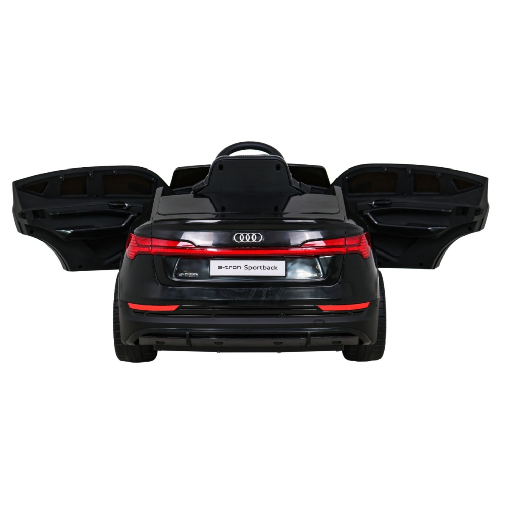 Elektromobilis Audi E-Tron Sportback 4x4, Black-Elektromobiliai vaikams, Mašinos-e-vaikas