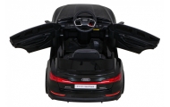 Audi E-Tron Sportback dla dzieci Czarny + Pilot + Napęd 4x4 + Wolny Start + Radio MP3 + LED
