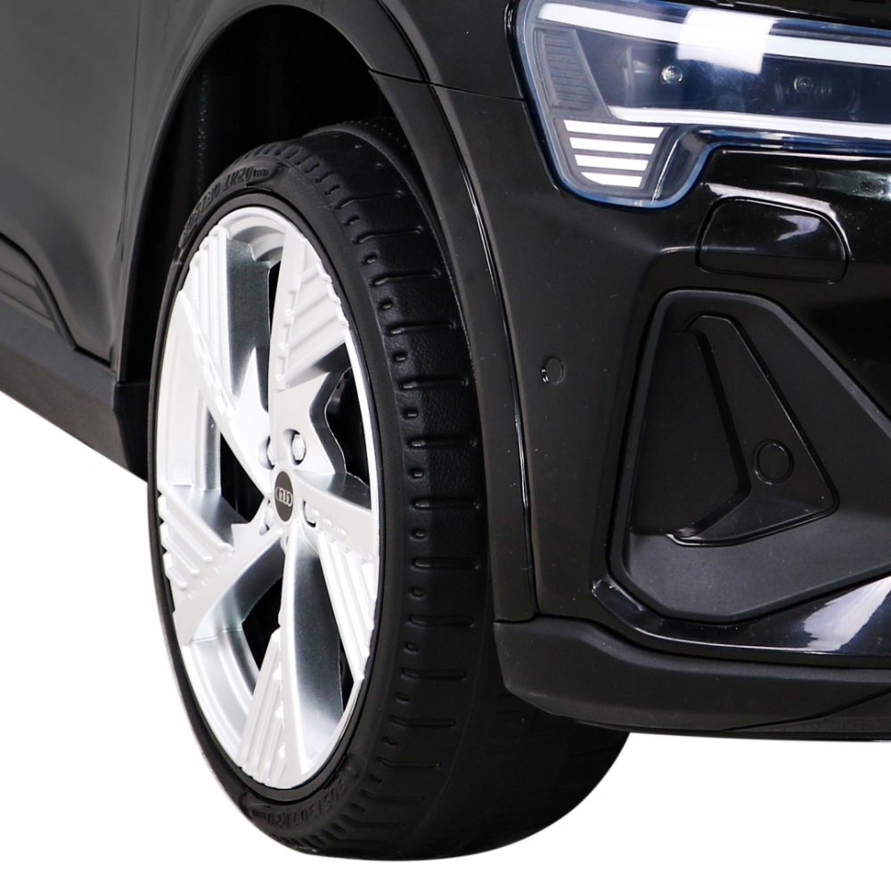 Elektromobilis Audi E-Tron Sportback 4x4, Black-Elektromobiliai vaikams, Mašinos-e-vaikas