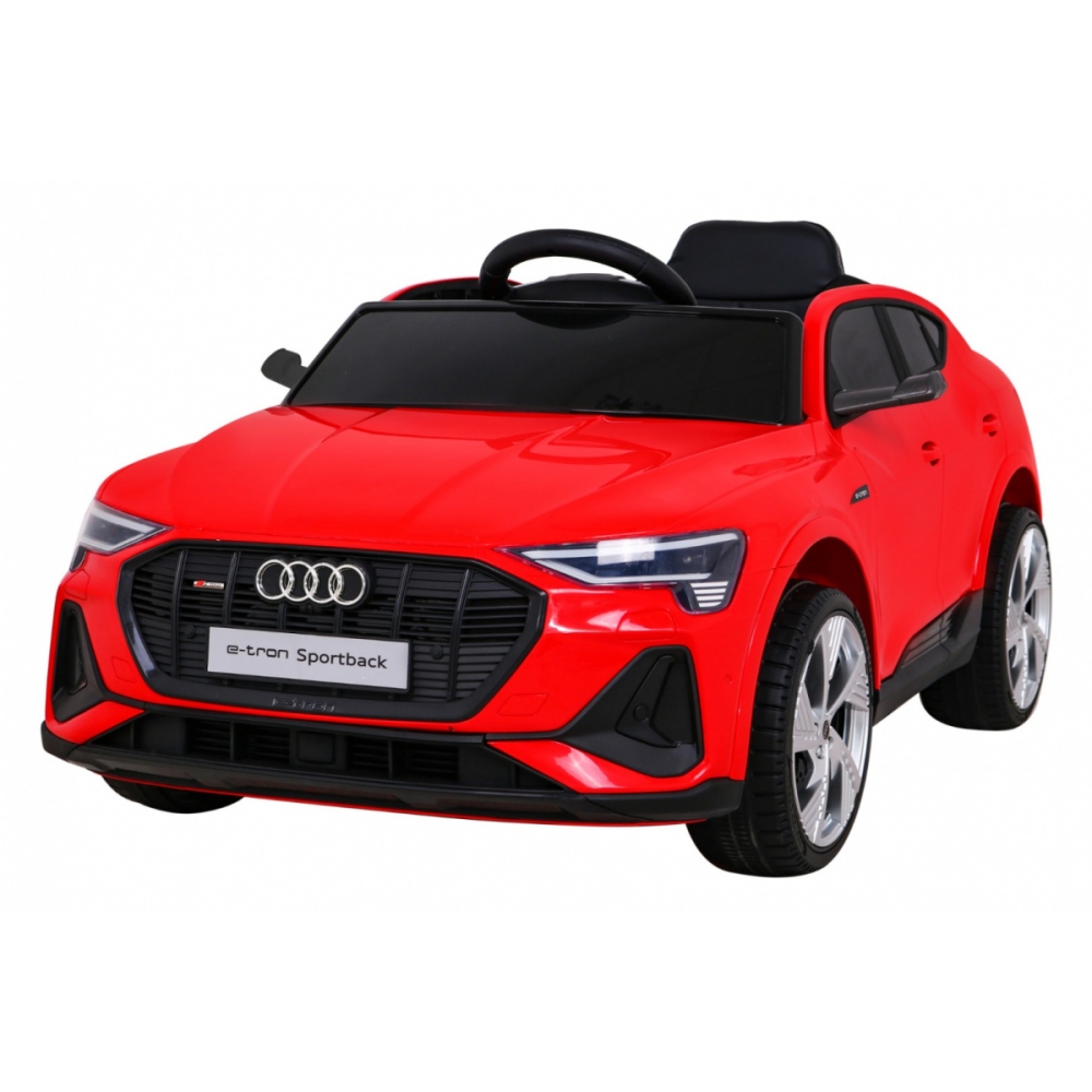 Elektromobilis Audi E-Tron Sportback 4x4, Red-Elektromobiliai vaikams, Mašinos-e-vaikas