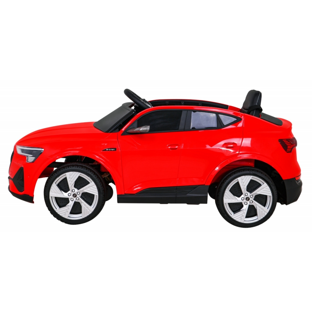 Elektromobilis Audi E-Tron Sportback 4x4, Red-Elektromobiliai vaikams, Mašinos-e-vaikas