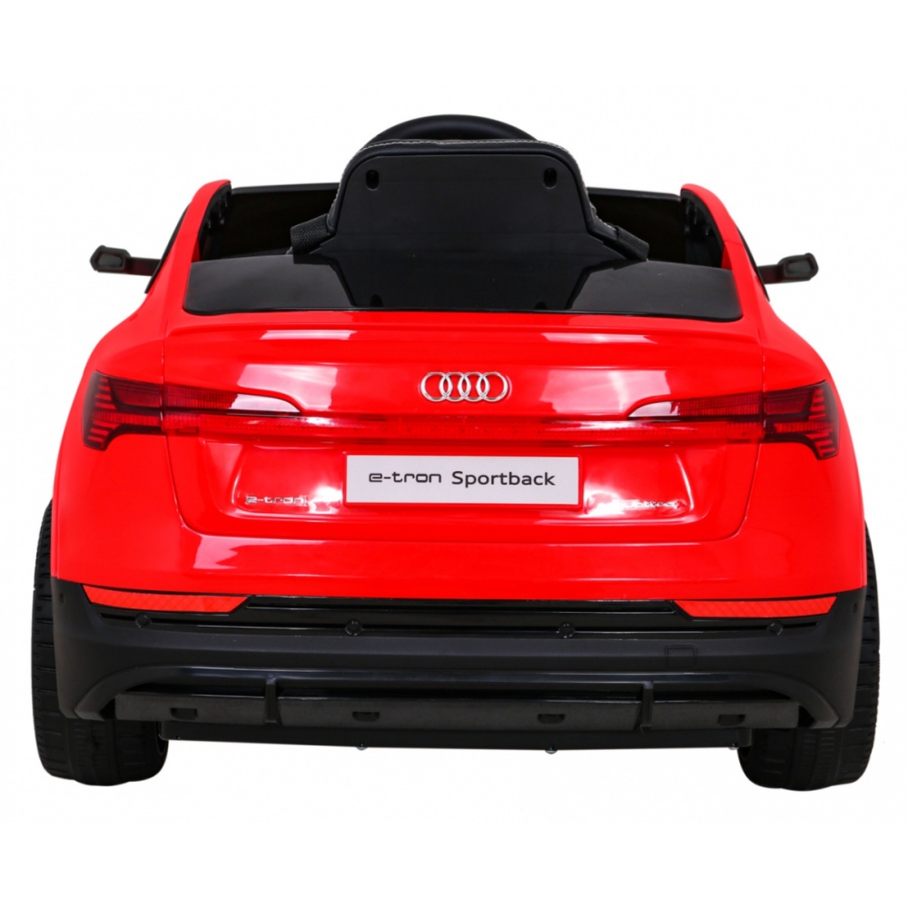 Elektromobilis Audi E-Tron Sportback 4x4, Red-Elektromobiliai vaikams, Mašinos-e-vaikas