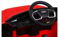 Audi E-Tron Sportback dla dzieci Czerwony + Pilot + Napęd 4x4 + Wolny Start + Radio MP3 + LED
