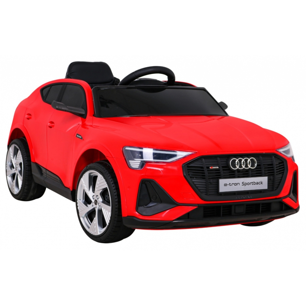 Elektromobilis Audi E-Tron Sportback 4x4, Red-Elektromobiliai vaikams, Mašinos-e-vaikas