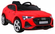 Elektromobilis Audi E-Tron Sportback 4x4, Red-Elektromobiliai vaikams, Mašinos-e-vaikas