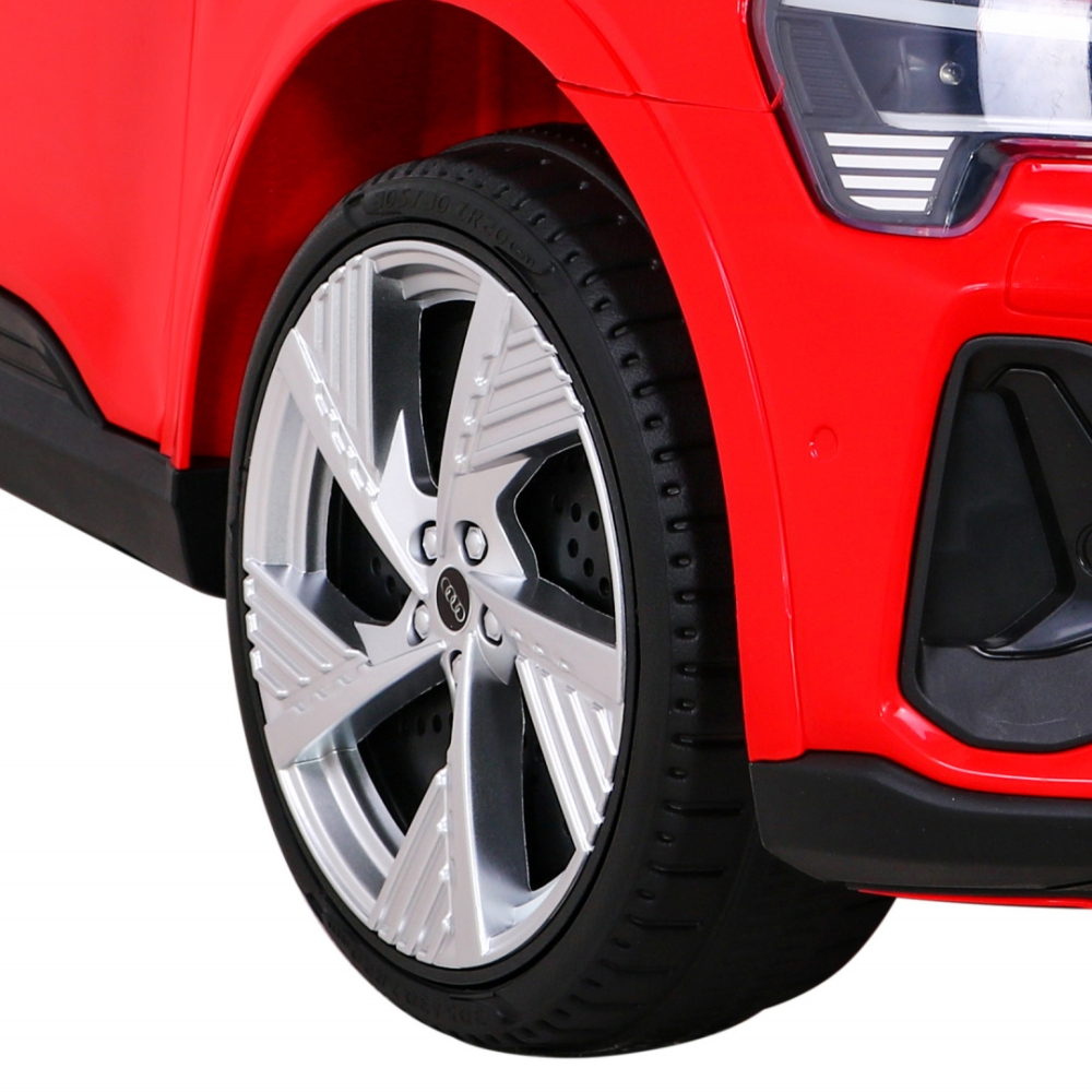 Elektromobilis Audi E-Tron Sportback 4x4, Red-Elektromobiliai vaikams, Mašinos-e-vaikas
