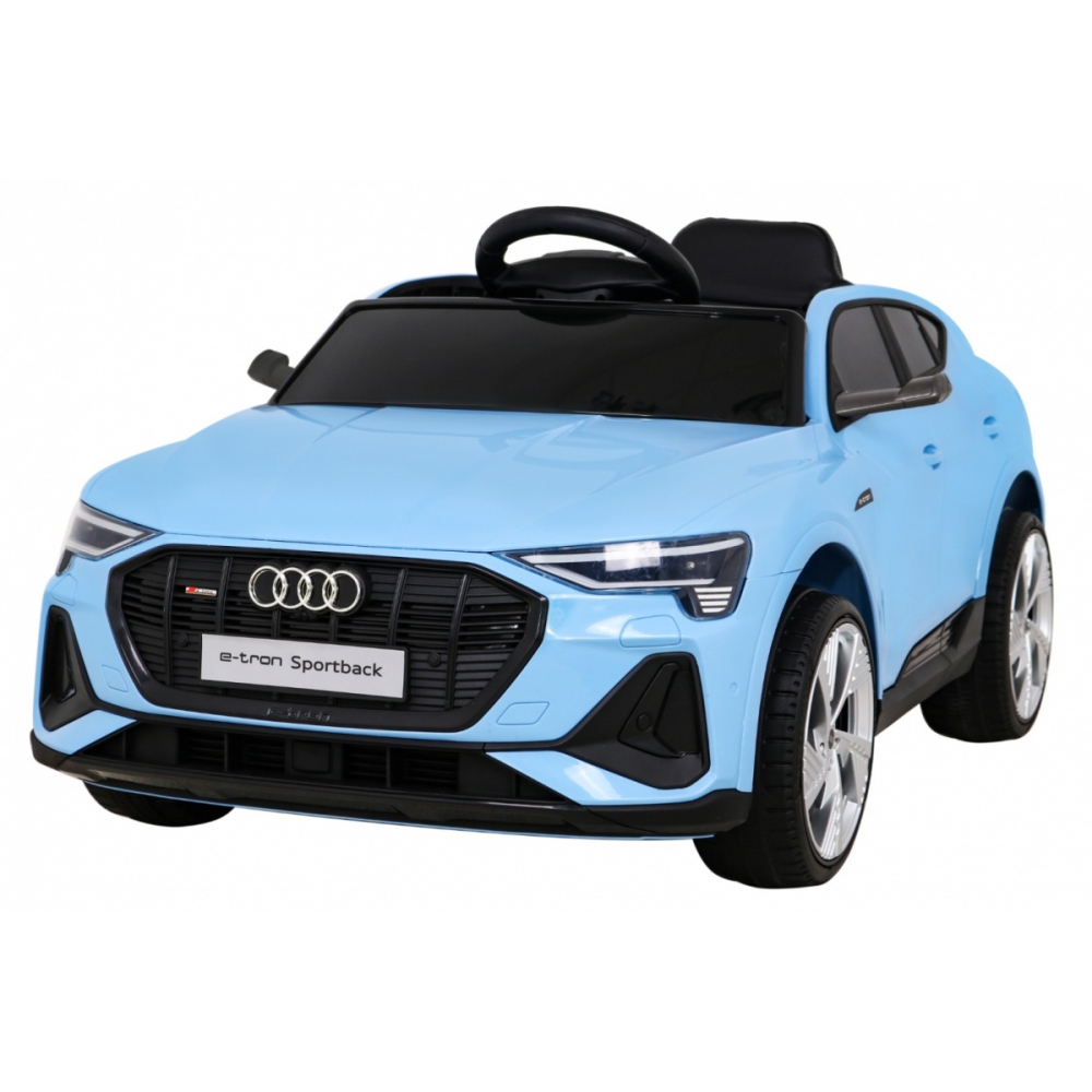 Elektromobilis Audi E-Tron Sportback 4x4, Blue-Elektromobiliai vaikams, Mašinos-e-vaikas