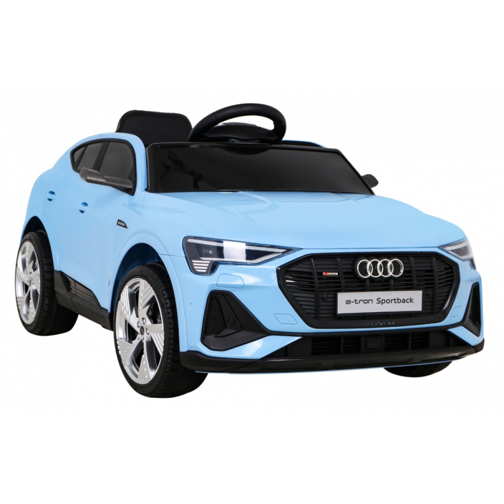 Elektromobilis Audi E-Tron Sportback 4x4, Blue-Elektromobiliai vaikams, Mašinos-e-vaikas