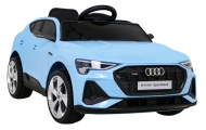 Elektromobilis Audi E-Tron Sportback 4x4, Blue-Elektromobiliai vaikams, Mašinos-e-vaikas