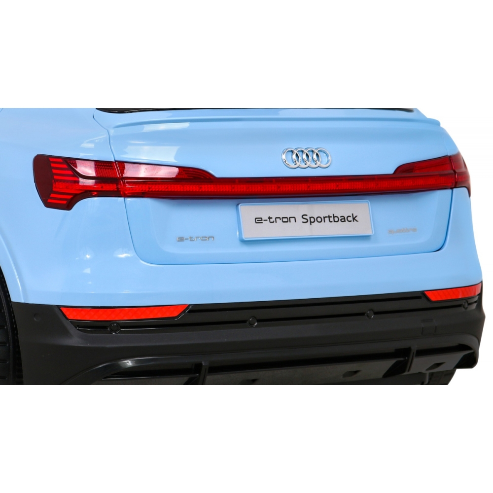 Elektromobilis Audi E-Tron Sportback 4x4, Blue-Elektromobiliai vaikams, Mašinos-e-vaikas