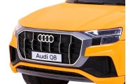 Elektromobilis Audi Q8, Yellow-Elektromobiliai vaikams, Visureigiai-e-vaikas