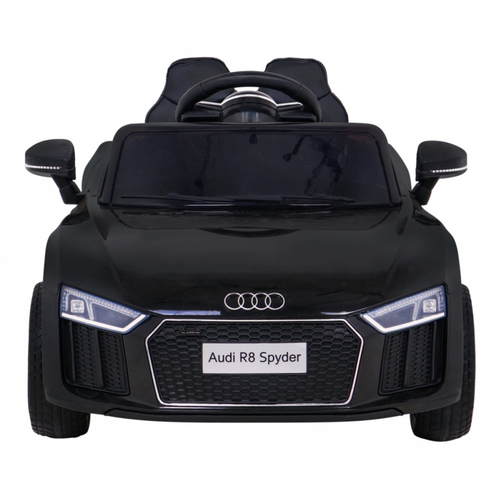 Elektromobilis Audi R8, Black-Elektromobiliai vaikams, Mašinos-e-vaikas
