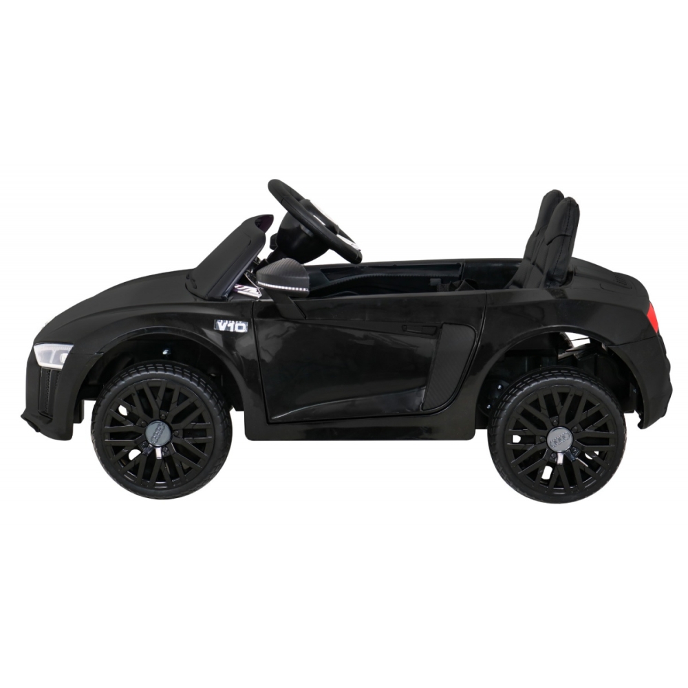Elektromobilis Audi R8, Black-Elektromobiliai vaikams, Mašinos-e-vaikas
