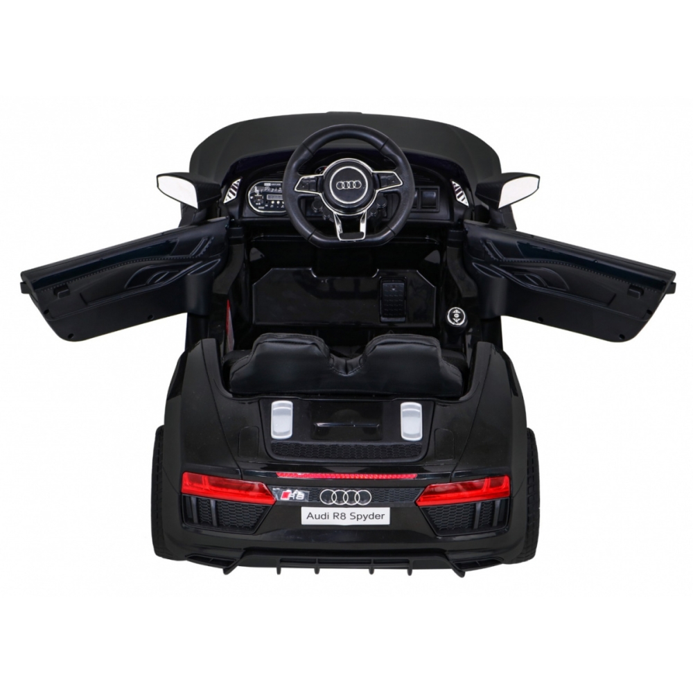 Elektromobilis Audi R8, Black-Elektromobiliai vaikams, Mašinos-e-vaikas