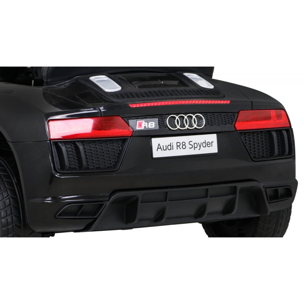 Elektromobilis Audi R8, Black-Elektromobiliai vaikams, Mašinos-e-vaikas