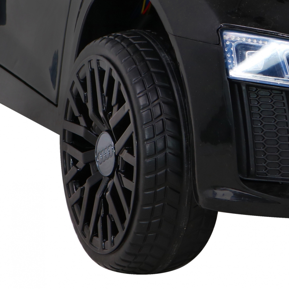 Elektromobilis Audi R8, Black-Elektromobiliai vaikams, Mašinos-e-vaikas