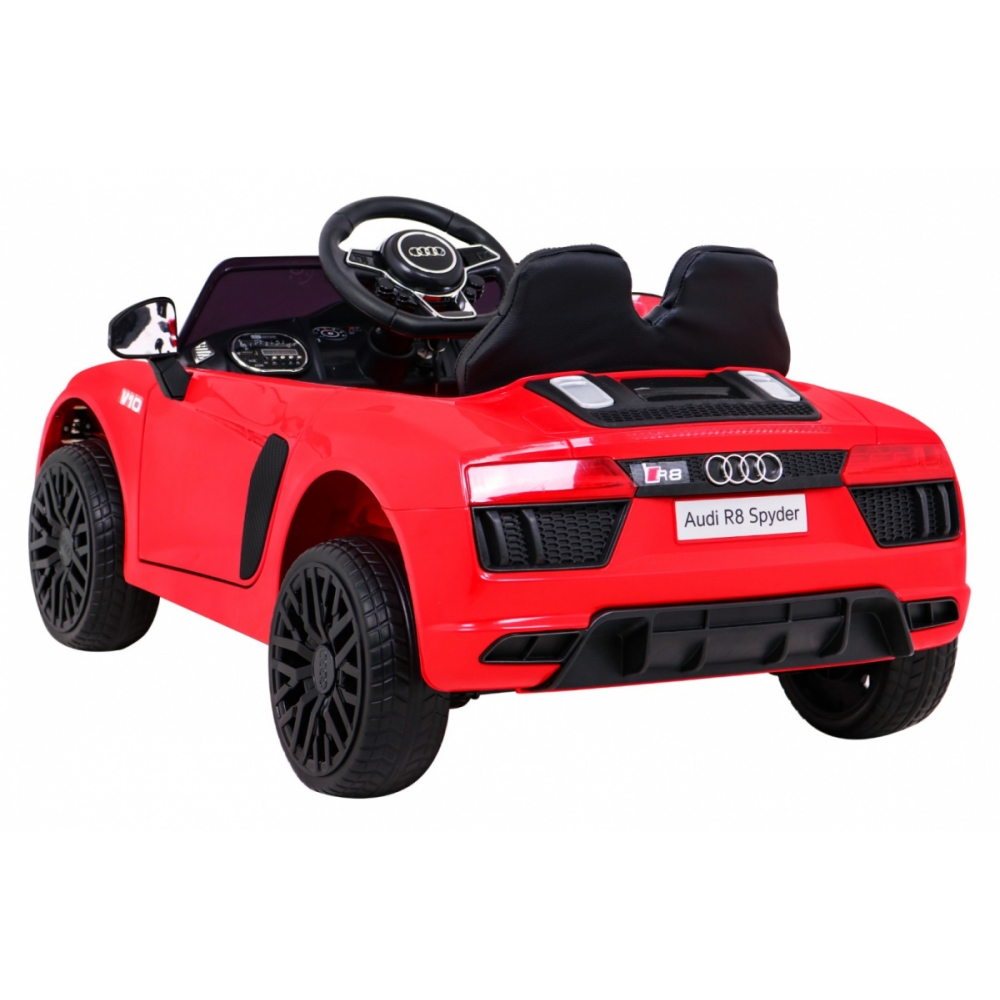 Elektromobilis Audi R8, Red-Elektromobiliai vaikams, Mašinos-e-vaikas
