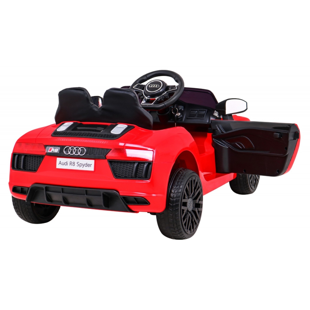 Elektromobilis Audi R8, Red-Elektromobiliai vaikams, Mašinos-e-vaikas