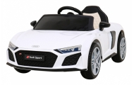 Elektromobilis Audi R8 LIFT, White-Elektromobiliai vaikams, Mašinos-e-vaikas