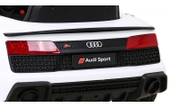 Audi R8 LIFT Samochodzik na akumulator Biały + Pilot + Koła EVA + MP3 + LED