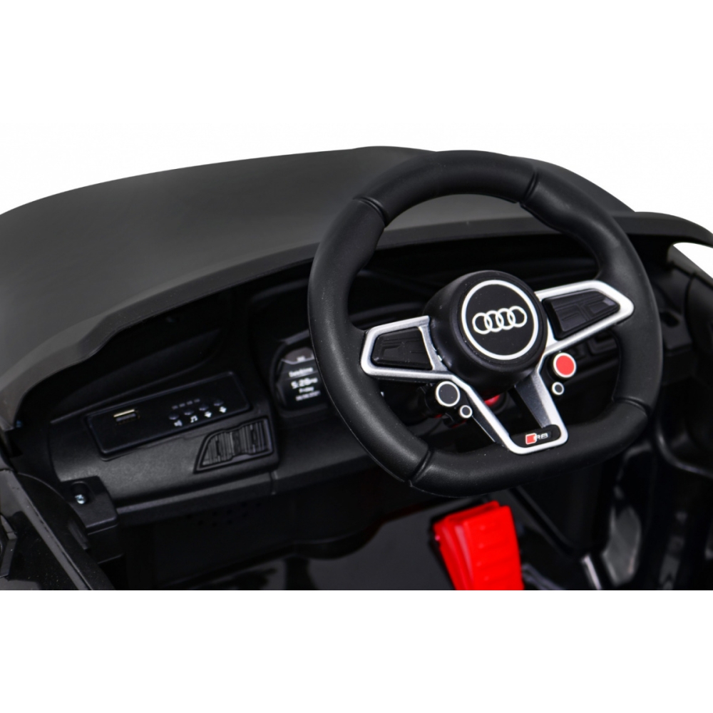 Elektromobilis Audi R8 LIFT, Black-Elektromobiliai vaikams, Mašinos-e-vaikas