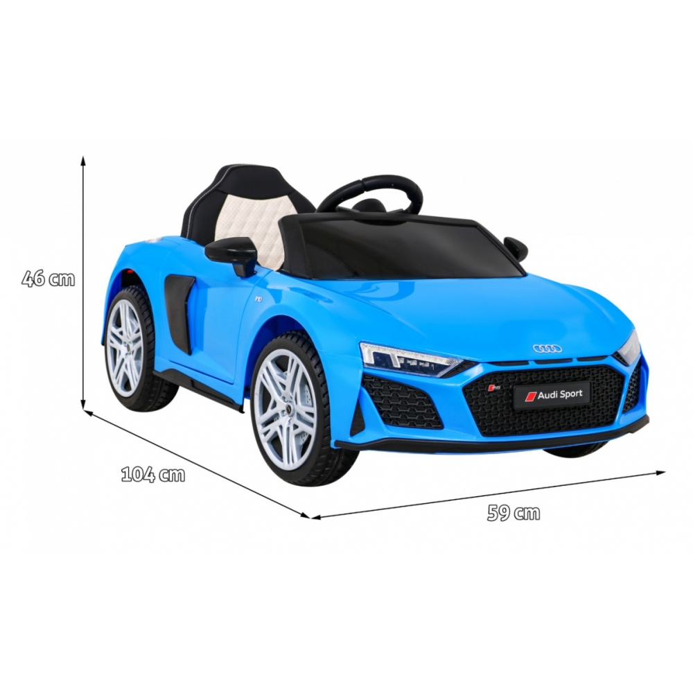 Elektromobilis Audi R8 LIFT, Blue-Elektromobiliai vaikams, Mašinos-e-vaikas